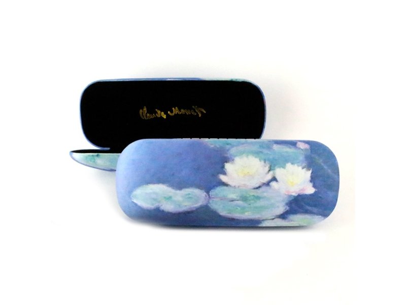 Spectacle Case, Monet, Water Lilies evening