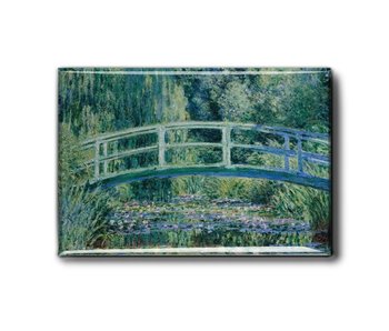 Imán de nevera, Puente japonés, Claude Monet