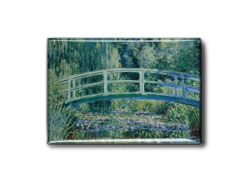 Imán de nevera, Puente japonés, Claude Monet