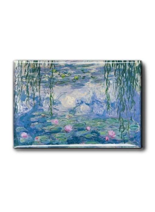 Koelkastmagneet, waterlelies, Monet