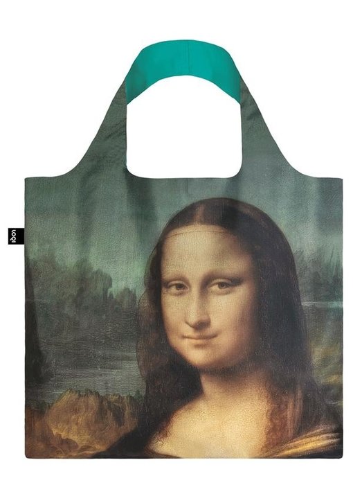 Opvouwbare shopper, Mona Lisa, Leonardo Da Vinci