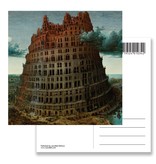 Carte postale, Bruegel, tour de Babel