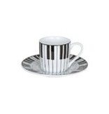 Tasse et soucoupe expresso, Piano