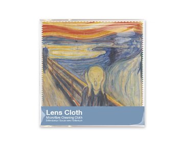 Chiffon à lunette, Munch, le cri, 15x15