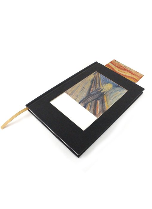Ansichtkaart schetsboek, Munch, De schreeuw