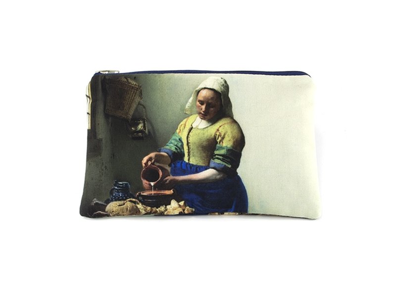 Federmäppchen / Schminktasche,  Das Milchmädchen, Johannes Vermeer