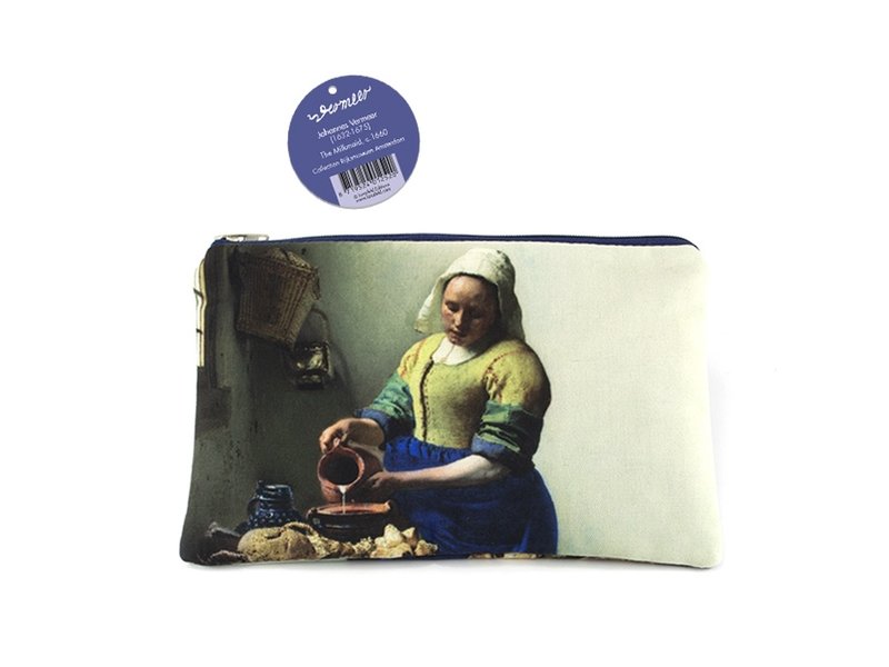 Federmäppchen / Schminktasche,  Das Milchmädchen, Johannes Vermeer