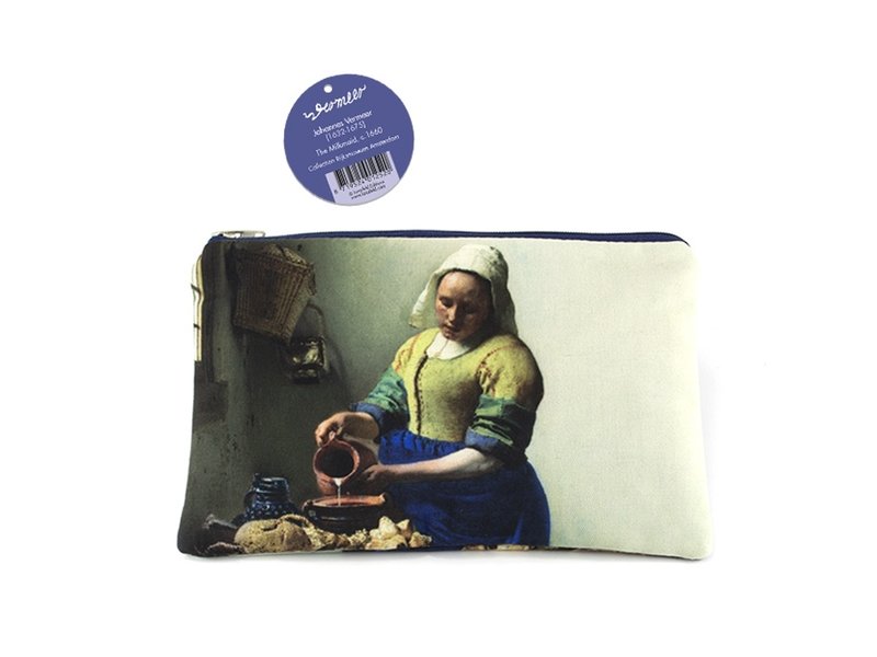 Trousse à crayons / trousse de maquillage, La laitière, Johannes Vermeer