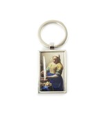 Keyring W, Metal silver, RT, Milkmaid Vermeer