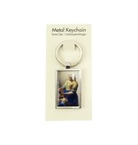 Keyring W, Metal silver, RT, Milkmaid Vermeer