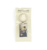 Keyring W, Metal silver, RT, Milkmaid Vermeer