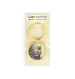 Keyring W, Metal gold, RD, Milkmaid Vermeer