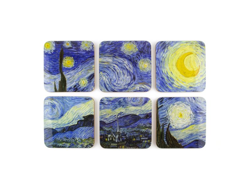 Dessous de verre, Van Gogh, nuit étoilée