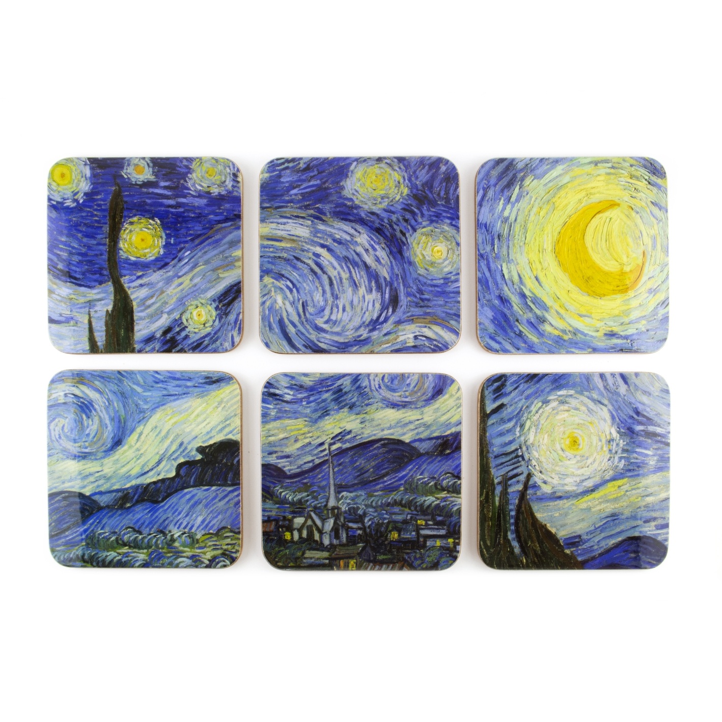 Moodadventures - cordon porte-clés Stars Blue - Van Gogh - tour de