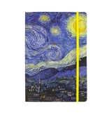 Cuaderno de tapa blanda, A5, Van Gogh, Noche estrellada