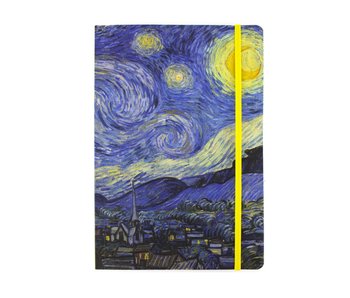 Carnet à couverture souple, A5, Van Gogh, nuit étoilée