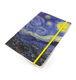 Cuaderno de tapa blanda, A5, Van Gogh, Noche estrellada