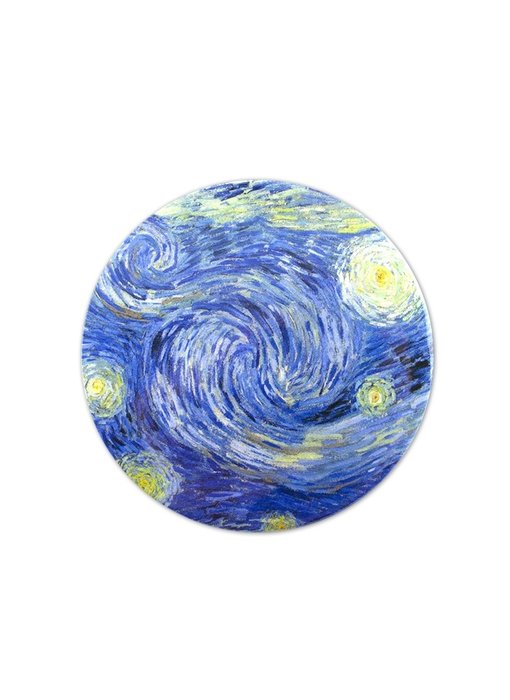 Pocket Mirror , Ø 80 mm,Van Gogh, Starry Night