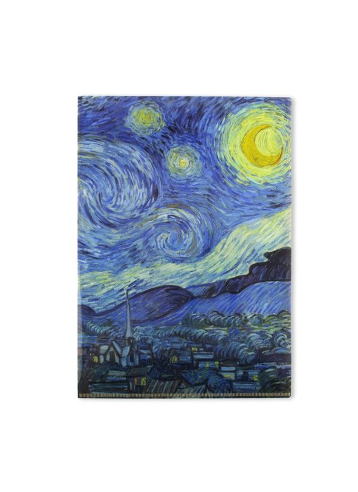 Funda portadocumentos, A4, Noche estrellada, Van Gogh
