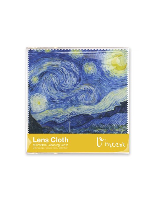 Lens cloth, Van Gogh, Starry night 15x15