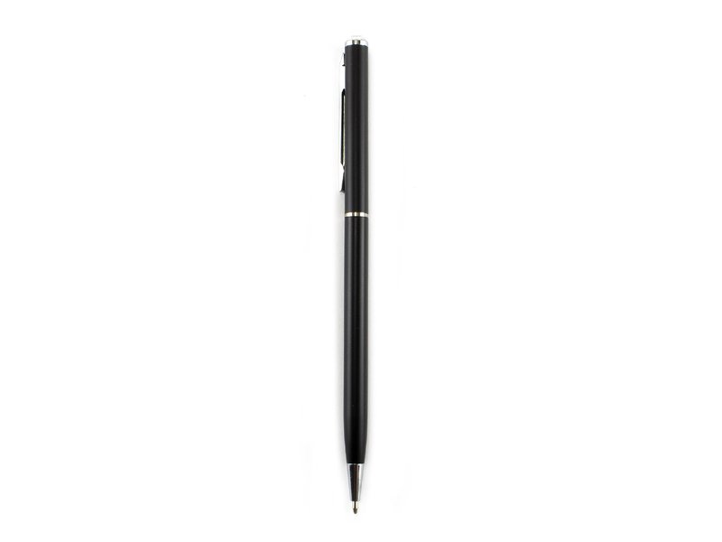 Stylo à bille noir, avec cristal