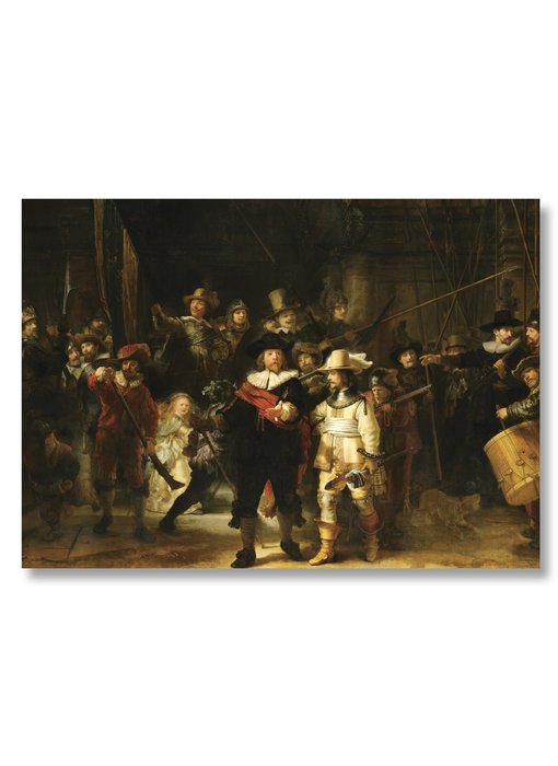 Affiche, 50x70, Rembrandt, La montre de nuit