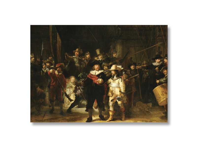 Plakat, 50x70, Rembrandt, Die Nachtwache