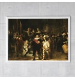 Cartel, 50x70, Rembrandt, La Guardia Nocturna