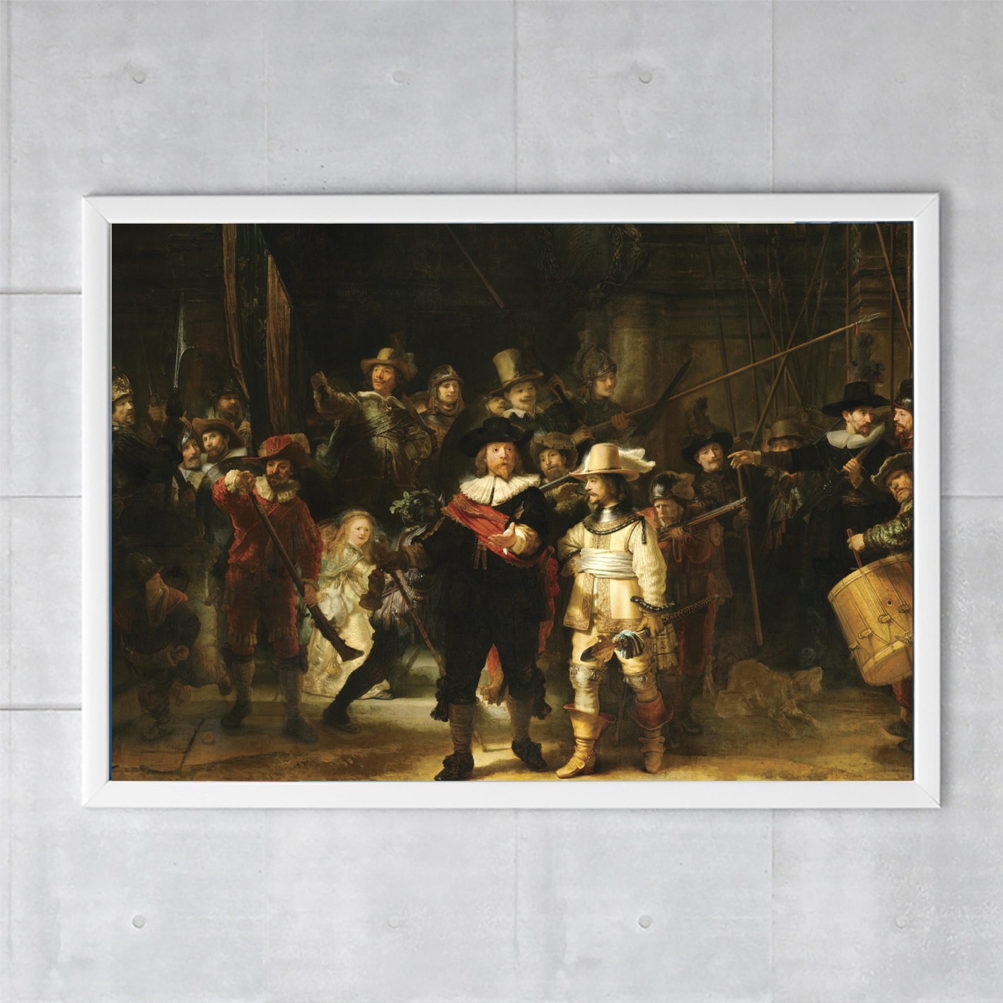 Poster, 50x70, Rembrandt, The Night Watch