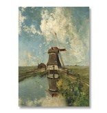 Poster, 50x70, Windmill "In the month of July", Gabriel