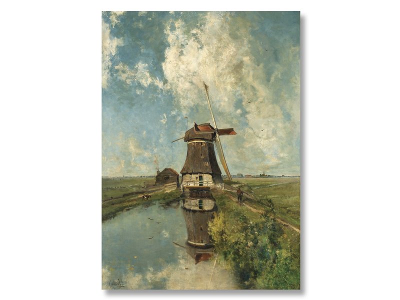 Plakat, 50x70, Mühle "Im Monat Juli", Gabriel