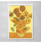 Cartel 50x70, Girasoles, Vincent van Gogh