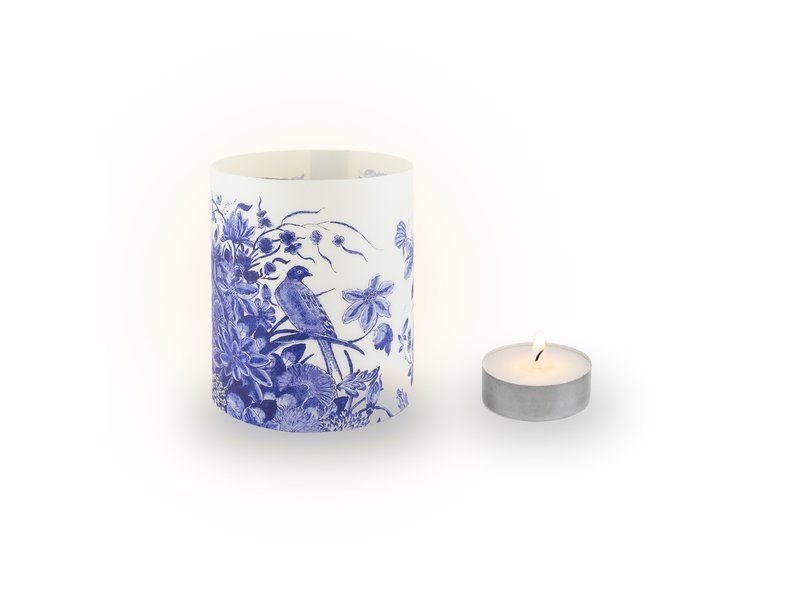 Candle shades, Delft Blue Birds