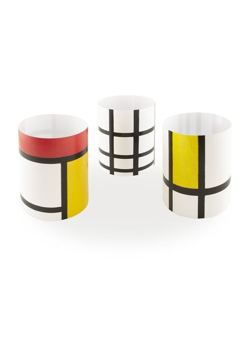 Candle shade , Mondrian