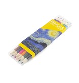 Ensemble de crayons de couleur, Van Gogh, Nuit étoilée