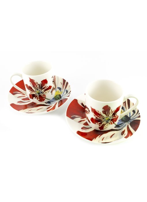 Espresso set , Tulpen Marrel, Rijksmuseum