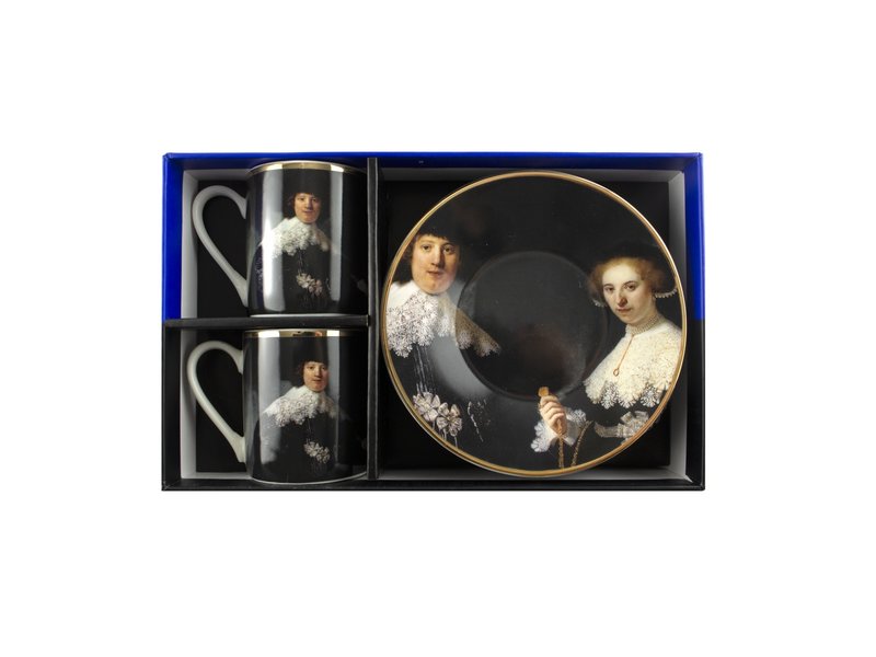 Espresso set , Marten & Oopjen Rembrandt, Rijksmuseum