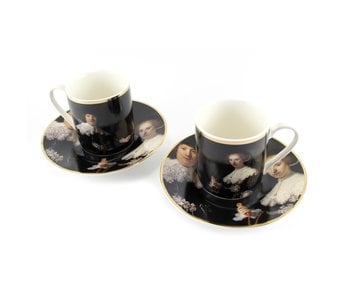 Espresso-Set, Marten & Oopjen Rembrandt, Rijksmuseum