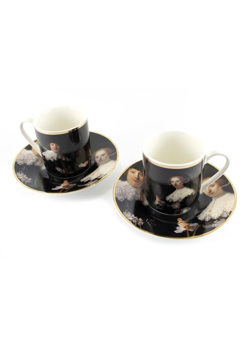 Espresso set , Marten & Oopjen Rembrandt, Rijksmuseum