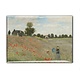 Koelkastmagneet, veld met klaprozen, Monet