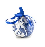 Boule de Noël Bleu Delft, incassable