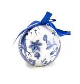 Boule de Noël Bleu Delft, incassable