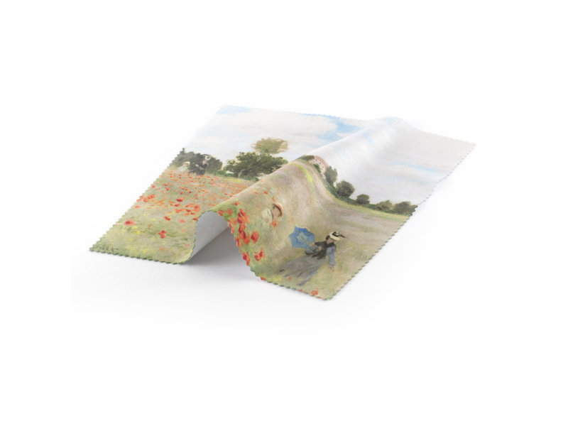 Lens cloth, Monet, Field with poppies