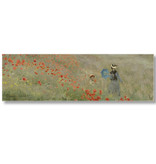 Scarf W, Monet, Field with Poppies