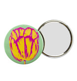 Miroir de poche, Ø 80 mm, Tulip Pop Line Green