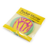 Miroir de poche, Ø 80 mm, Tulip Pop Line Green