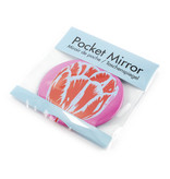 Miroir de poche, Ø 80 mm, Tulip Pop Line Pink