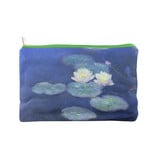 Pouch / make-up bag, Monet, Water lilies in evening light