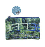 Pencil case / make-up bag, Japanese bridge, Monet