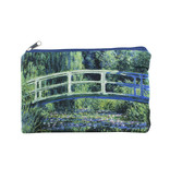 Pencil case / make-up bag, Japanese bridge, Monet
